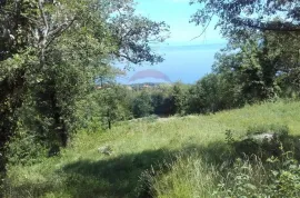 Ičići/Poljane - Građevinski Teren sa prekrasnim pogledom na more, Opatija - Okolica, Tierra