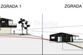 GRAĐ. ZEMLJIŠTE SA POGLEDOM NA MORE - RAKALJ, Marčana, Land
