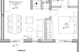 ISTRA, PREMANTURA - Dvoetažni stan sa vrtom 75m2 !, Medulin, Διαμέρισμα