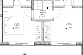 ISTRA, PREMANTURA - Dvoetažni stan sa vrtom 75m2 !, Medulin, Appartement