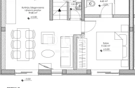 ISTRA, PREMANTURA - Dvoetažni stan sa vrtom 75m2 !, Medulin, Flat