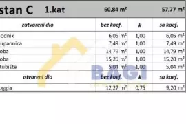 ISTRA - MEDULIN Kuća u nizu NOVOGRADNJA, 100m od mora, Medulin, Ev