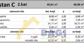 ISTRA - MEDULIN Kuća u nizu NOVOGRADNJA, 100m od mora, Medulin, Ev