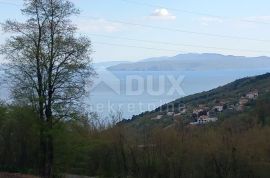 Opatija, Bregi - Prekrasno građevinsko zemljište 2457m2 s pogledom na more, Matulji, Land