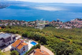 Opatija, okolica, luksuzna Villa sa bazenom i pogledom na more, Opatija - Okolica, Casa