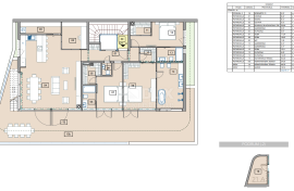 OPATIJA, CENTAR - ekskluzivan penthouse od 214m2 u luksuznoj novogradnji, wellness, pogled, Opatija, Apartamento