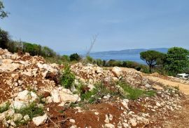 ISTRA, RABAC - Zemljište s pogledom na more i građevinskom dozvolom, Labin, Γη