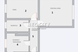 Novi Beograd, Paviljoni, Radoja Dakića, 2.0, 51m2, Novi Beograd, Stan