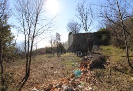 Labin, okolica, starina sa prekrasnim pogledom na more, Labin, Σπίτι