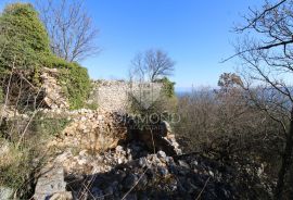 Labin, okolica, starina sa prekrasnim pogledom na more, Labin, Σπίτι