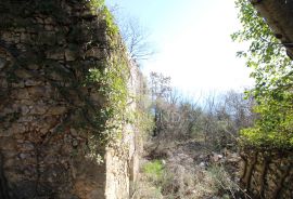 Labin, okolica, starina sa prekrasnim pogledom na more, Labin, Σπίτι