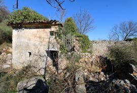 Labin, okolica, starina sa prekrasnim pogledom na more, Labin, Σπίτι