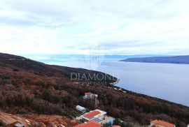 Labin, Rabac, nova kuća sa prekrasnim pogledom na more, Labin, Casa