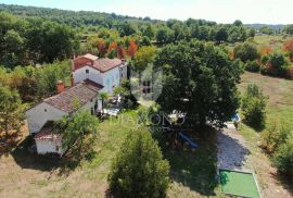 Labin, okolica, kuća sa bazenom i velikom okućnicom, Labin, Haus