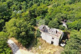 Labin, Rabac, kuća za adaptaciju sa pogledom na more, Labin, Casa