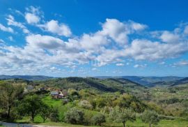 ISTRA, BUZET - Imanje s 4 stambena objekta i jednim poslovno-stambenim objektom, otvoreni pogled na prirodu i jezero, Buzet, Ev