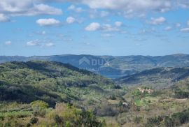 ISTRA, BUZET - Imanje s 4 stambena objekta i jednim poslovno-stambenim objektom, otvoreni pogled na prirodu i jezero, Buzet, House