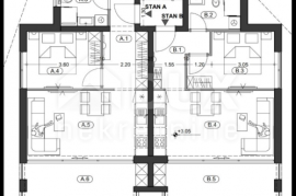 OPATIJA, OPRIĆ -zemljište s pogledom na more i projektom za 3 stana, Opatija - Okolica, Zemljište