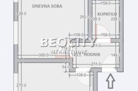 Novi Beograd, Ledine, Kolumbova , 2.0, 51m2, Novi Beograd, Daire