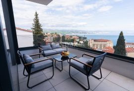 OPATIJA, CENTAR - najam stana 130m2 u novogradnji s bazenom i garažom u centru Opatije, Opatija, شقة