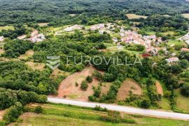 Barban, Rojnići - prekrasno pravokutno građevinsko zemljište 784 m2, Barban, Terreno