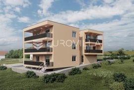 Zadar, Bili Brig, dvosoban stan s pogledom na more, novogradnja, NKP 81,49 m2, Zadar, Apartamento