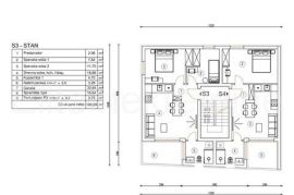 Pula - novogradnja, 100,59m2, 2.kat, Pula, Apartamento