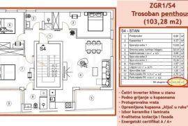 Pula - novogradnja, 103,28m2, 2.kat, Pula, Flat