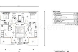 Pula - novogradnja, 47,40m2, 2.kat, Pula, Kвартира