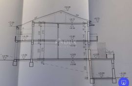 OPATIJA, MATULJI- zemljište 1372m2 S 2 GRAĐEVNE DOZVOLE! za 2 obiteljske kuće/ 2 kuće za iznajmljivanje - odmor s bazenom, Matulji, Zemljište