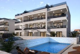 Zadar, Privlaka, NOVOGRADNJA luksuzan dvosoban stan NKP 61,73 m2 s vrtom, Privlaka, Διαμέρισμα