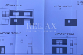 Crikvenica - parcela s građevinskom dozvolom za urbanu vilu, Crikvenica, Zemljište