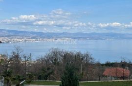 OPATIJA, OPRIĆ- zemljište 620m2 S GRAĐEVNOM DOZVOLOM!!!! i pogledom na more, Opatija - Okolica, Terrain