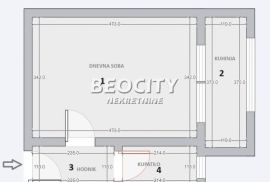 Voždovac, Medaković, Rastka Petrovića, 1.0, 26m2, Voždovac, Daire