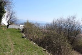 OPATIJA, BREGI - građevinski teren 1831m2 s panoramskim pogledom na more za obiteljsku kuću / villu / apartmane / kuću za iznajmljivanje sa bazenom / kuću za odmor sa bazenom, Matulji, Terreno