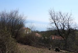 OPATIJA, BREGI - građevinski teren 1831m2 s panoramskim pogledom na more za obiteljsku kuću / villu / apartmane / kuću za iznajmljivanje sa bazenom / kuću za odmor sa bazenom, Matulji, Terreno