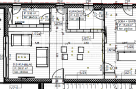 Krk - Luksuzni stan u novogradnji 59,24m2, Krk, Flat