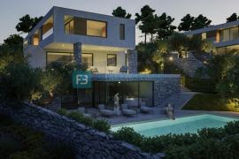 VODICE, novi projekt, moderna vila, bazen, wellness, panoramski pogled, V1, Vodice, Casa