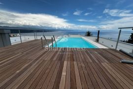 OPATIJA, raskošni penthouse s bazenom i panoramskim pogledom na more (S3), Opatija, Daire