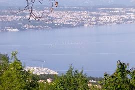 OPATIJA OKOLICA-DOBREĆ!!!GRAĐEVINSKI TEREN S PREKRASNIM POGLEDOM NA MORE!!!, Opatija - Okolica, Земля