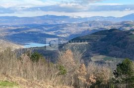 Istra 2 zemljišta sa senzacionalnim pogledom na jezero!, Pazin - Okolica, Terra