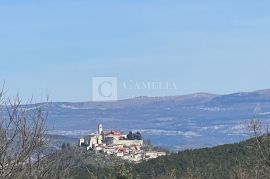 Istra Rakotule građevinsko zemljište s vrhunskim pogledom, Karojba, Terra