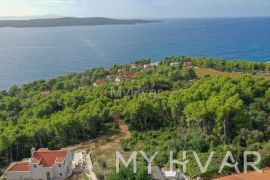 Građevinsko zemljište sa pogledom na more, Zavala zapad, Jelsa, Land