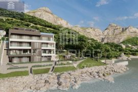 Drvenik, luksuzna novogradnja prvi red od mora, 78 m2, Gradac, Διαμέρισμα