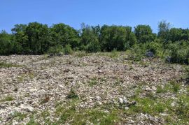 Labin, Građevinsko zemljište s pogledom na more 835 m2, Labin, Γη