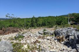 Labin, Građevinsko zemljište s pogledom na more 835 m2, Labin, Γη