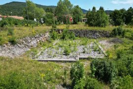 MATULJI, JURDANI, RUPA- građevinsko zemljište 6750m2 s GRAĐ. DOZVOLOM za halu i poslovno stambenu zgradu, Matulji, Arazi