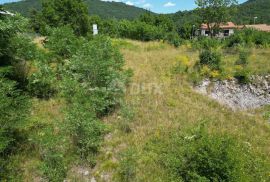 MATULJI, JURDANI, RUPA- građevinsko zemljište 6750m2 s GRAĐ. DOZVOLOM za halu i poslovno stambenu zgradu, Matulji, Arazi