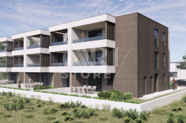 Pula, Valdebek - Stan ZG1A, 93m2, 2 sobe, terasa, 2 parking, vrt, Pula, Apartamento