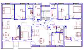 Pula, Kaštanjer, K55C, novo, 2 sobe, Pula, Flat